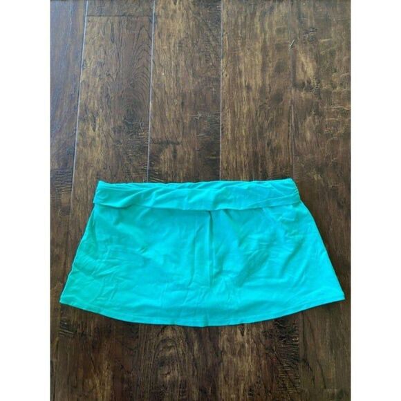 Teal Chaps Bathing Suit Bottoms (Size 6) - Picture 2 of 3